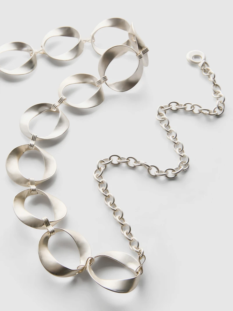 Oval Link Chain Belt