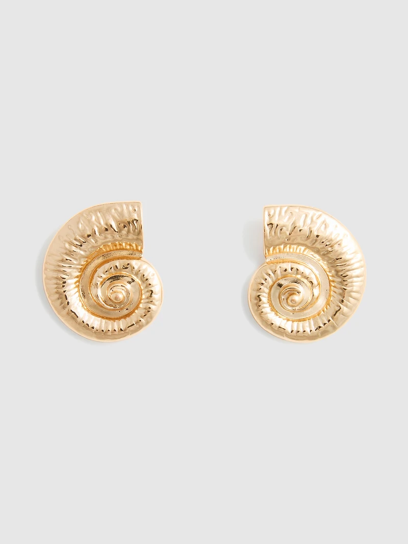 Shell Stud Earrings