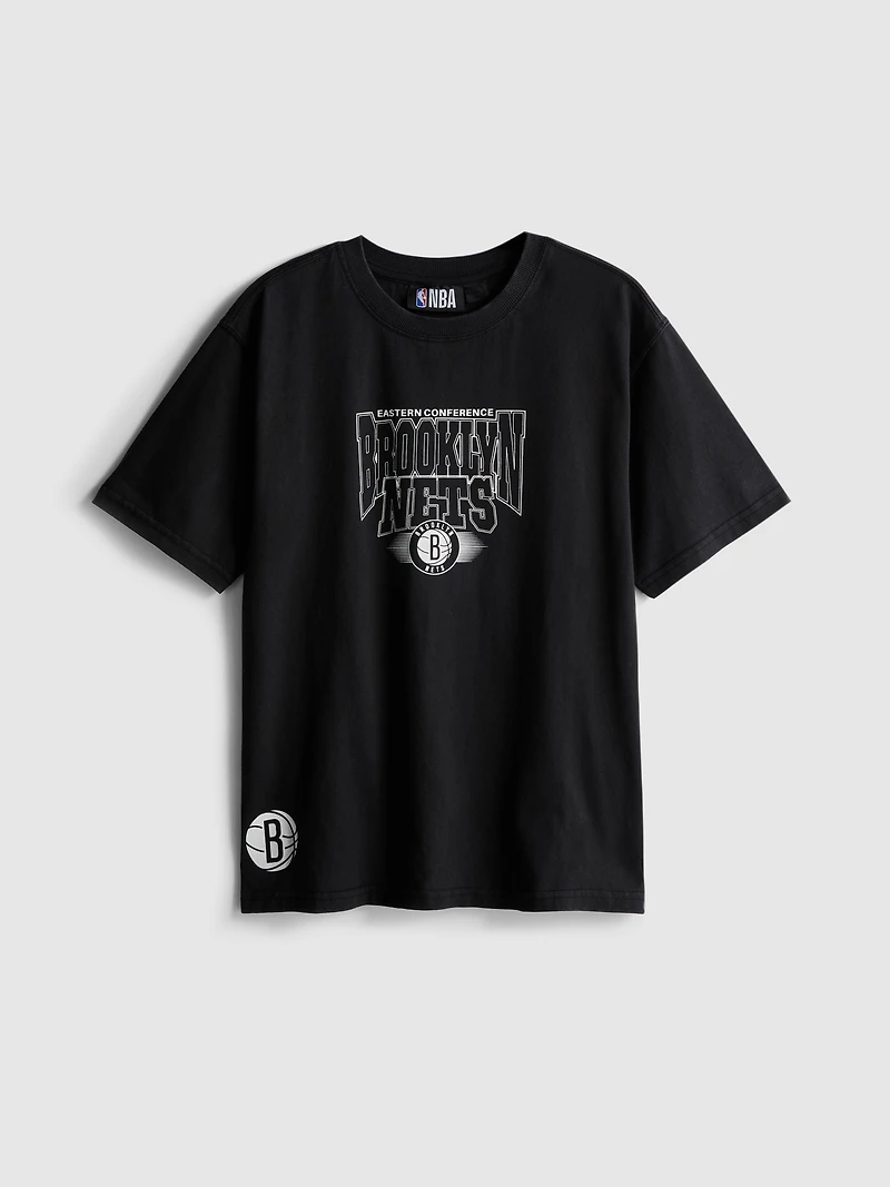 7-15yrs | NBA Brooklyn Nets T-Shirt
