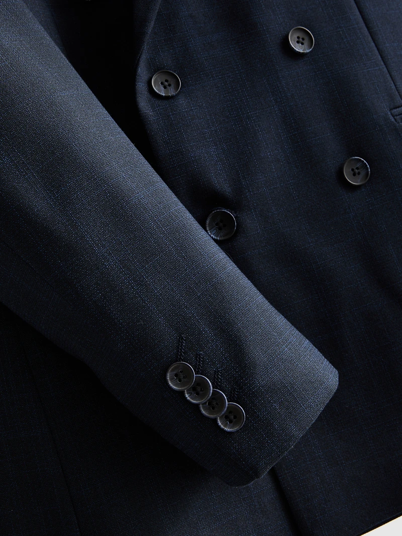 The Edit Double Breasted Suit Jacket
