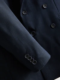 The Edit Double Breasted Suit Jacket