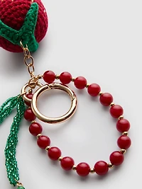 Strawberry Charm Keychain