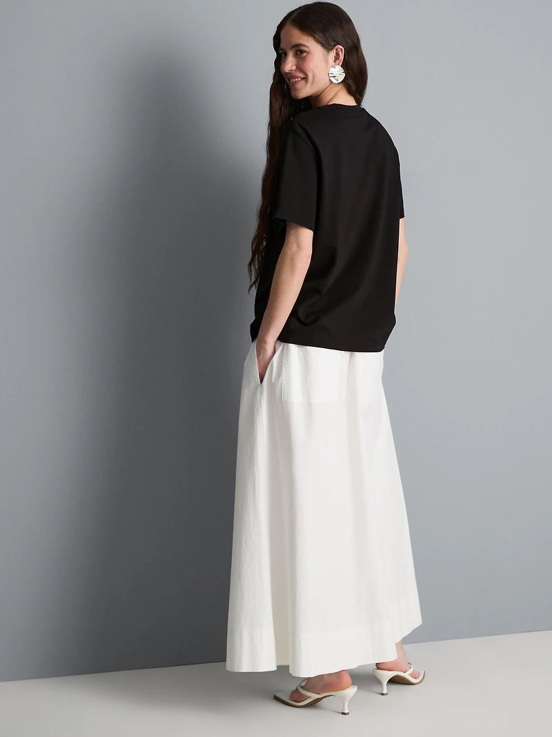 Lace Insert T-Shirt