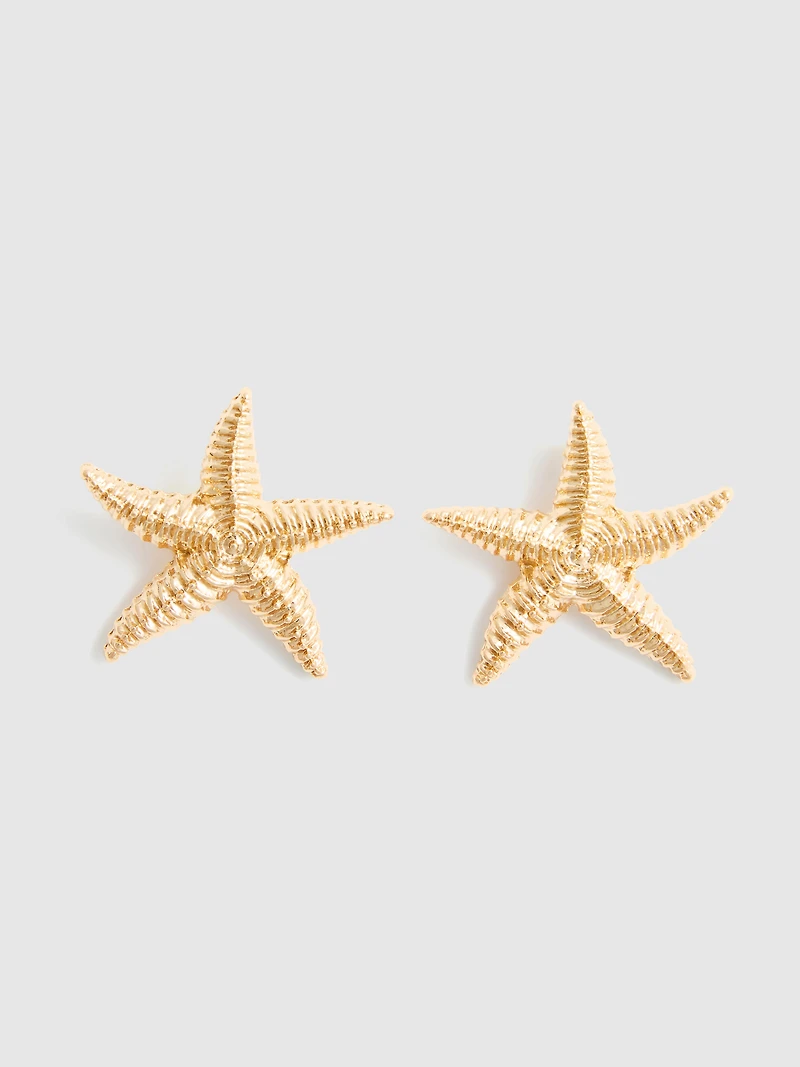 Starfish Stud Earrings