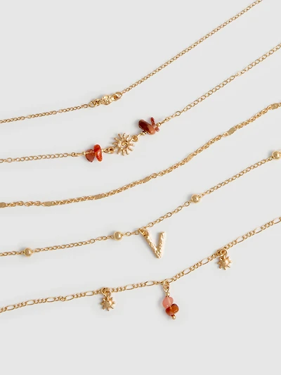 Initial Friendship Necklaces