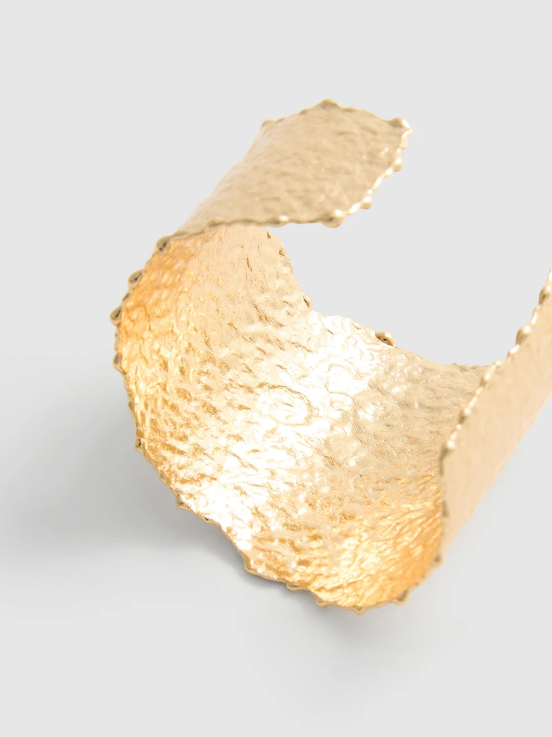 Textured Cuff Bracelet