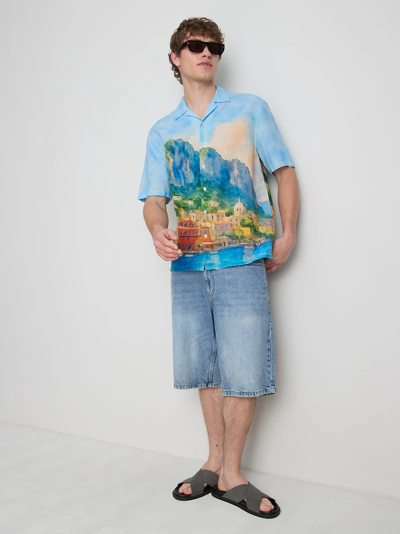 Scenic Revere Collar Shirt