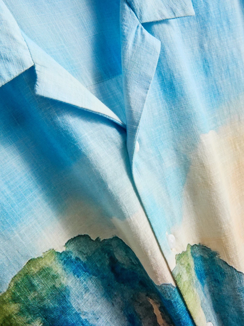 Scenic Revere Collar Shirt