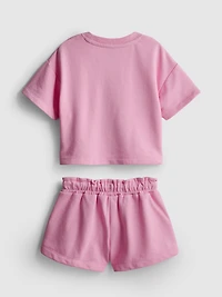 1.5-9yrs | Disney's Stitch T-Shirt and Shorts Set
