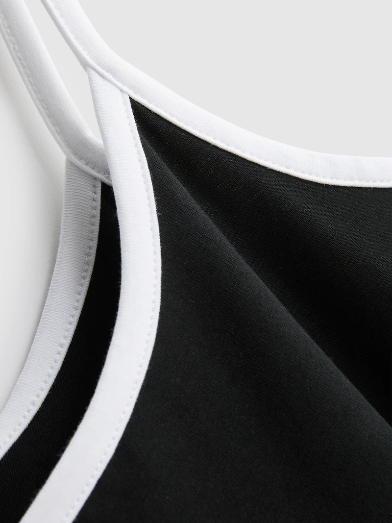 The Primark Scene | Contrast Trim Strappy Mini Dress