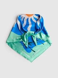 Printed Sun Scarf