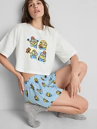 Despicable Me Minions Graphic Shorty Pajamas