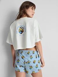 Despicable Me Minions Graphic Shorty Pajamas