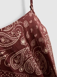 Paula Echevarría Paisley Column Midi Dress
