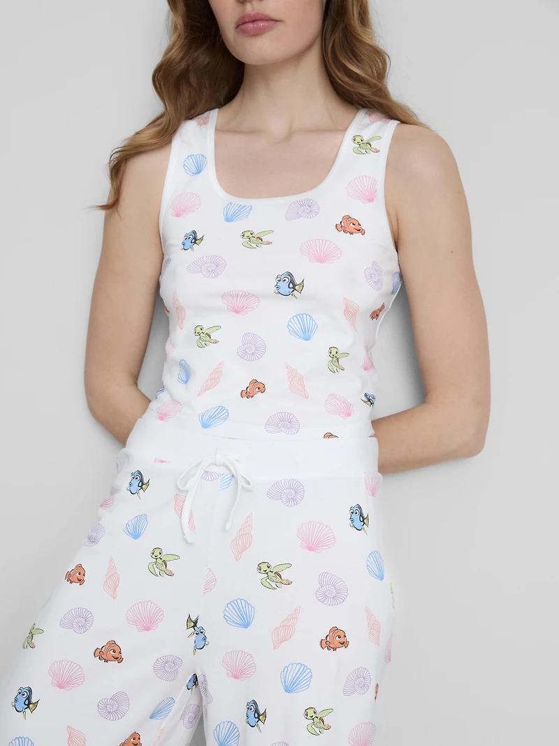 Disney Pixar’s Finding Nemo Cotton Rich Graphic Cami Pajamas