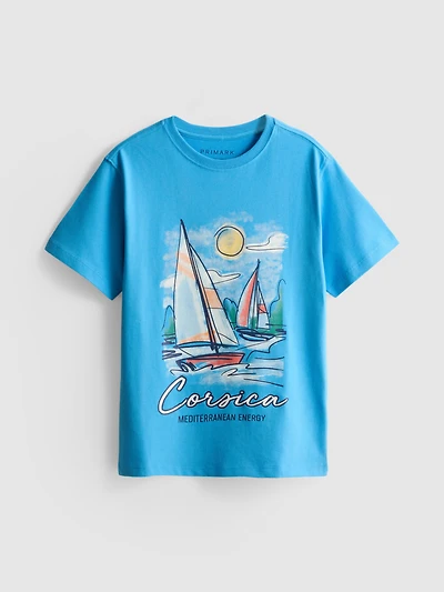 7-15yrs | Corsica Graphic T-Shirt