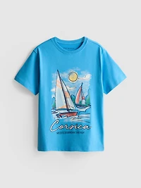 7-15yrs | Corsica Graphic T-Shirt