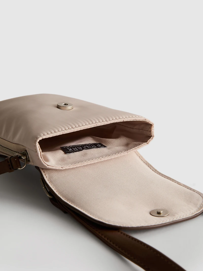 Faux Leather Phone Bag