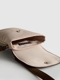 Faux Leather Phone Bag