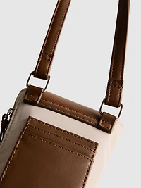 Faux Leather Phone Bag