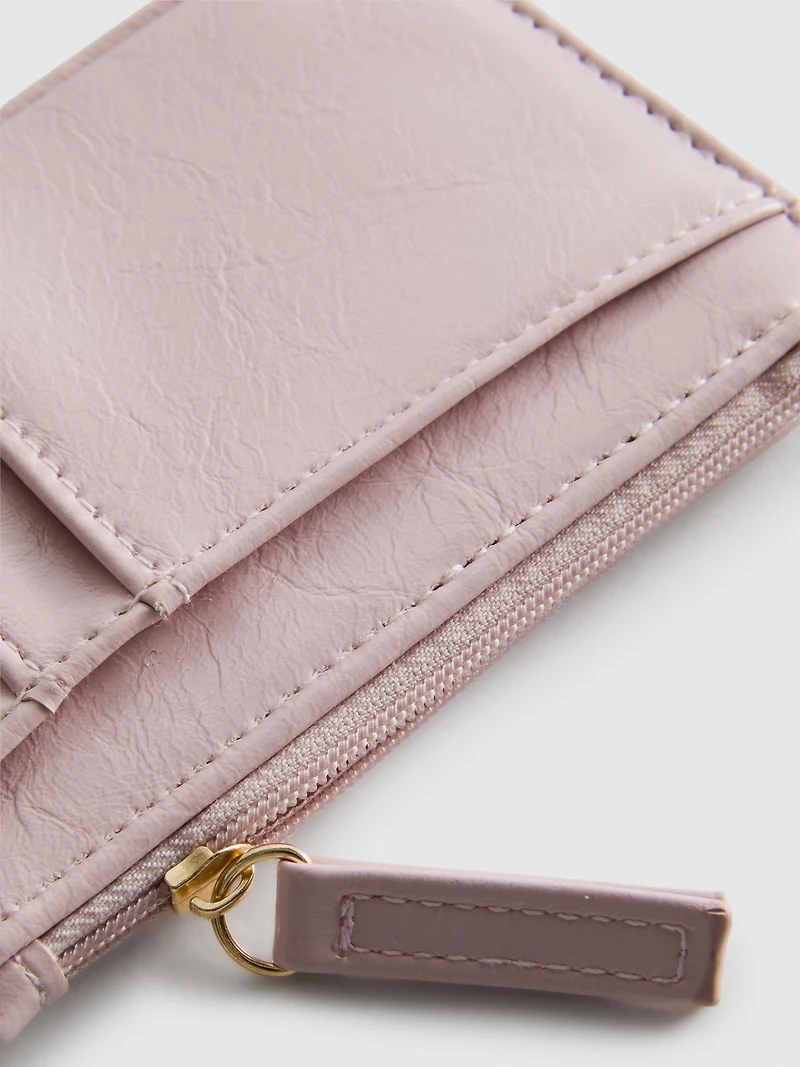 Zip Card Holder Purse
