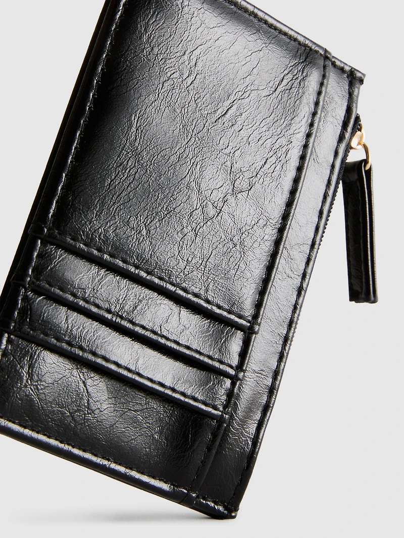 Zip Card Holder Purse