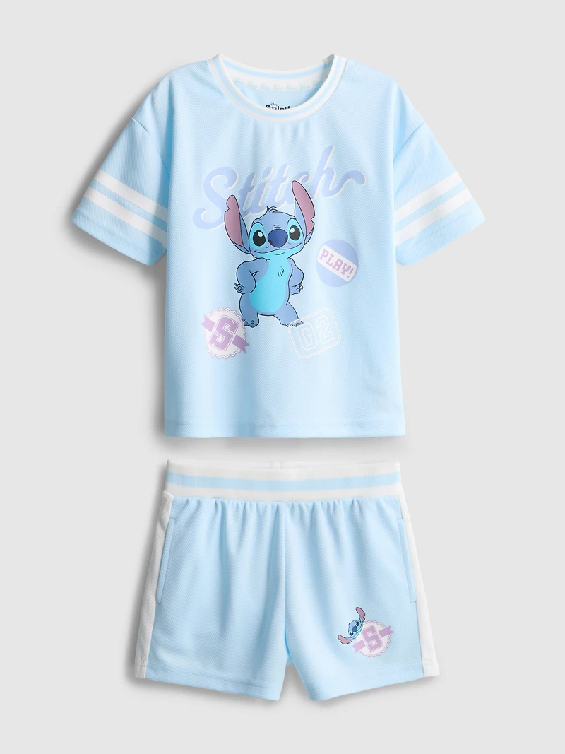 1.5-9yrs | Disney's Stitch T-Shirt And Shorts Set