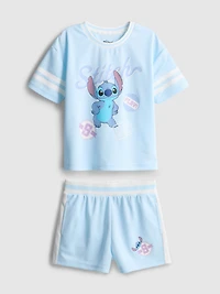1.5-9yrs | Disney's Stitch T-Shirt And Shorts Set