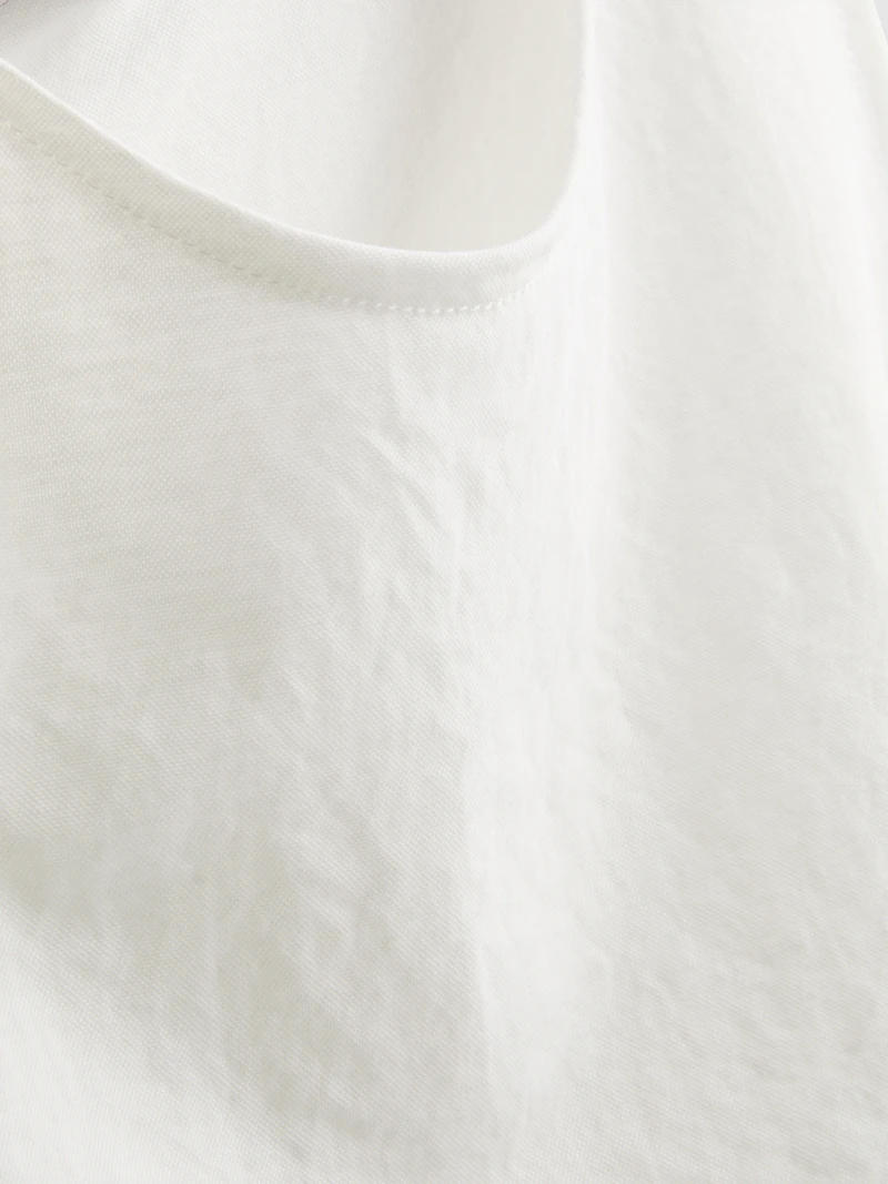 Textured Side-Tie Tank Top