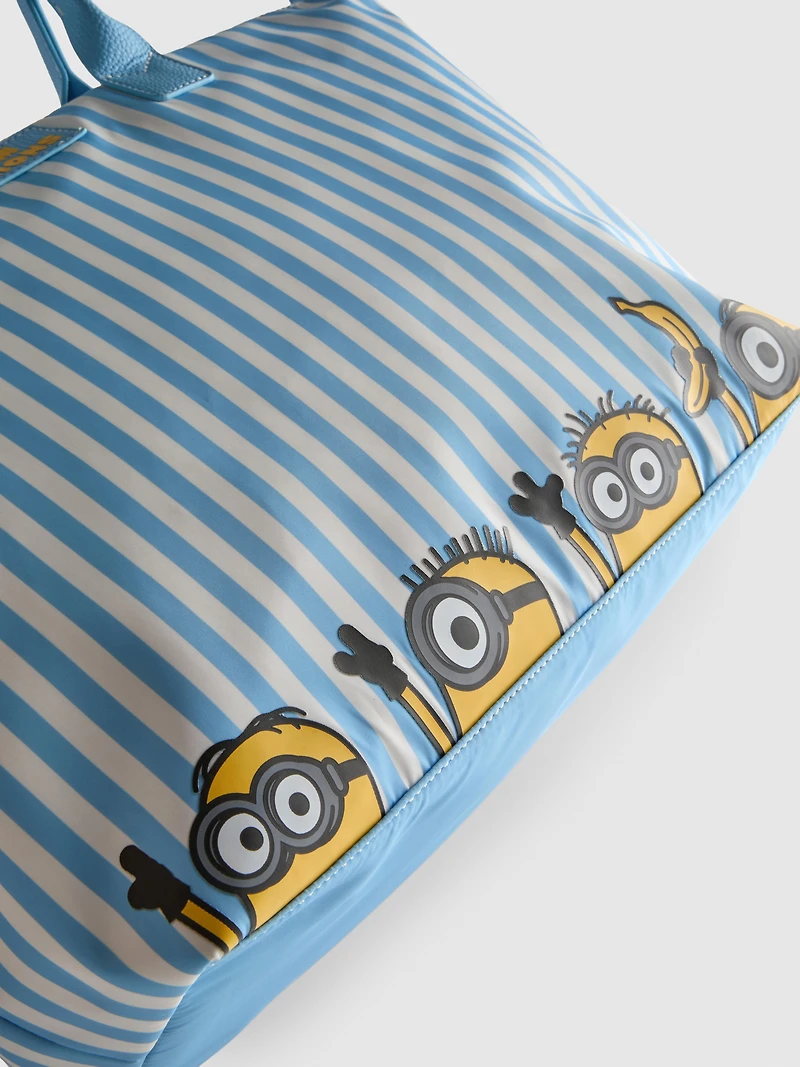 Despicable Me Minions Striped Shopper