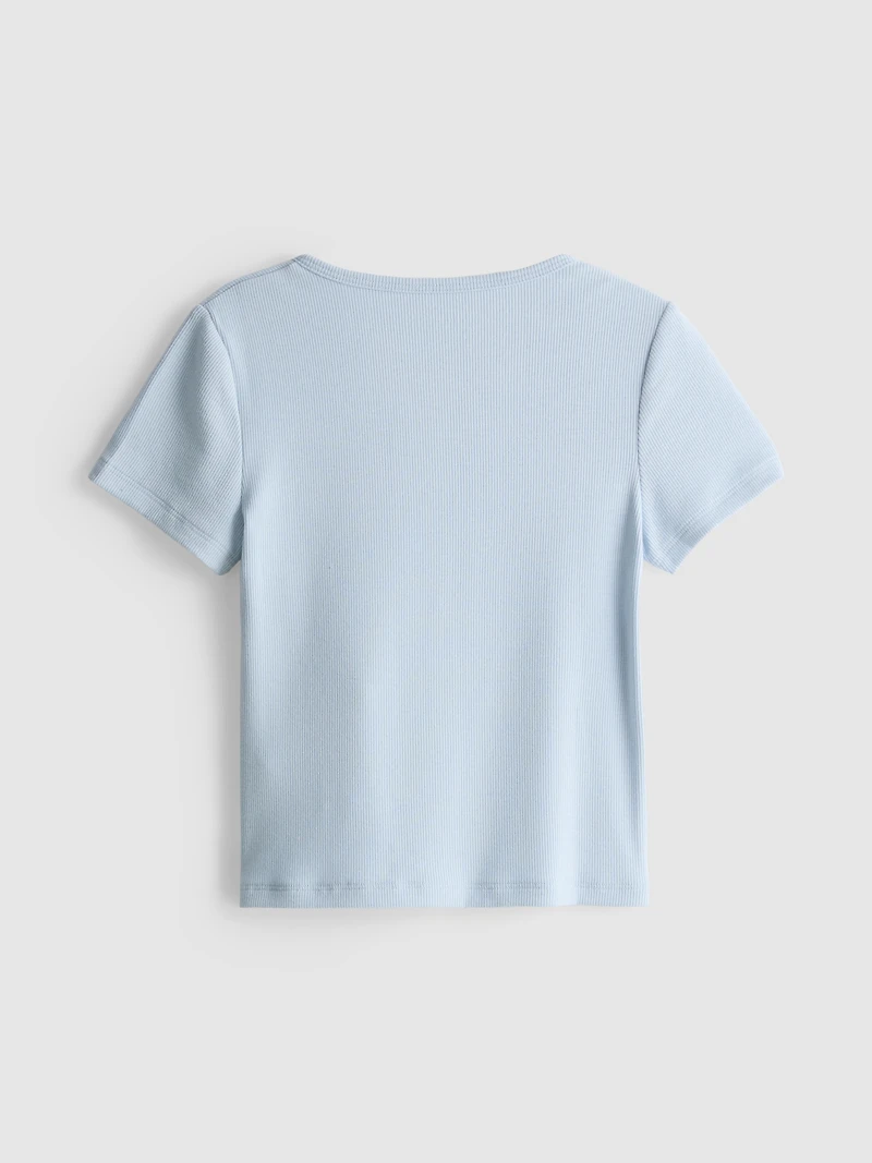 7-15yrs | Ribbed T-Shirt
