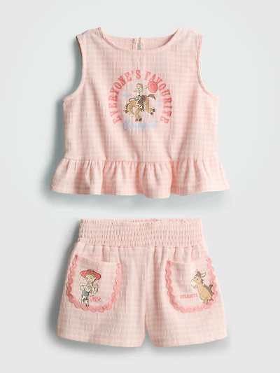 1.5-9yrs | Disney Pixar’s Toy Story Peplum Top and Shorts Set