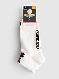 3pk Kikkoman Cotton-Blend Ankle Socks