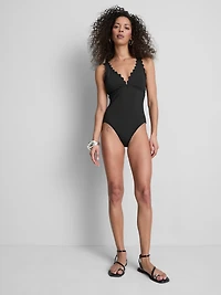 Scallop Control Swimsuit