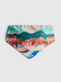 Scenic Print Bandana Bikini Top