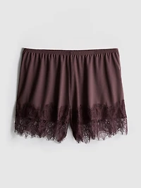 Paula Echevarría Lace-Trim Shorts