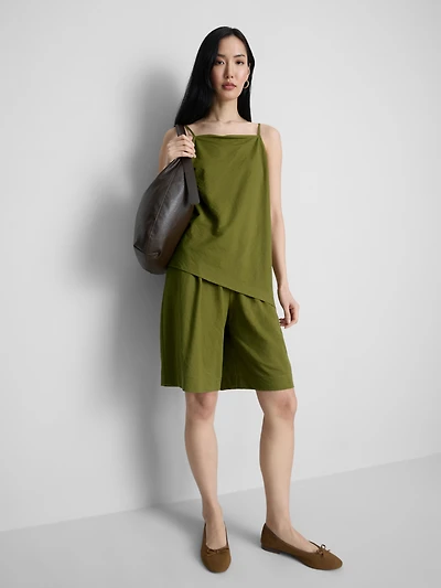 Textured Longline Cami Top