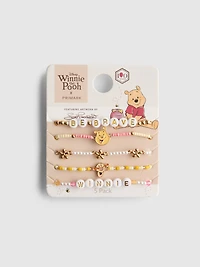5pk Disney’s Winnie the Pooh Beaded Charm Bracelets