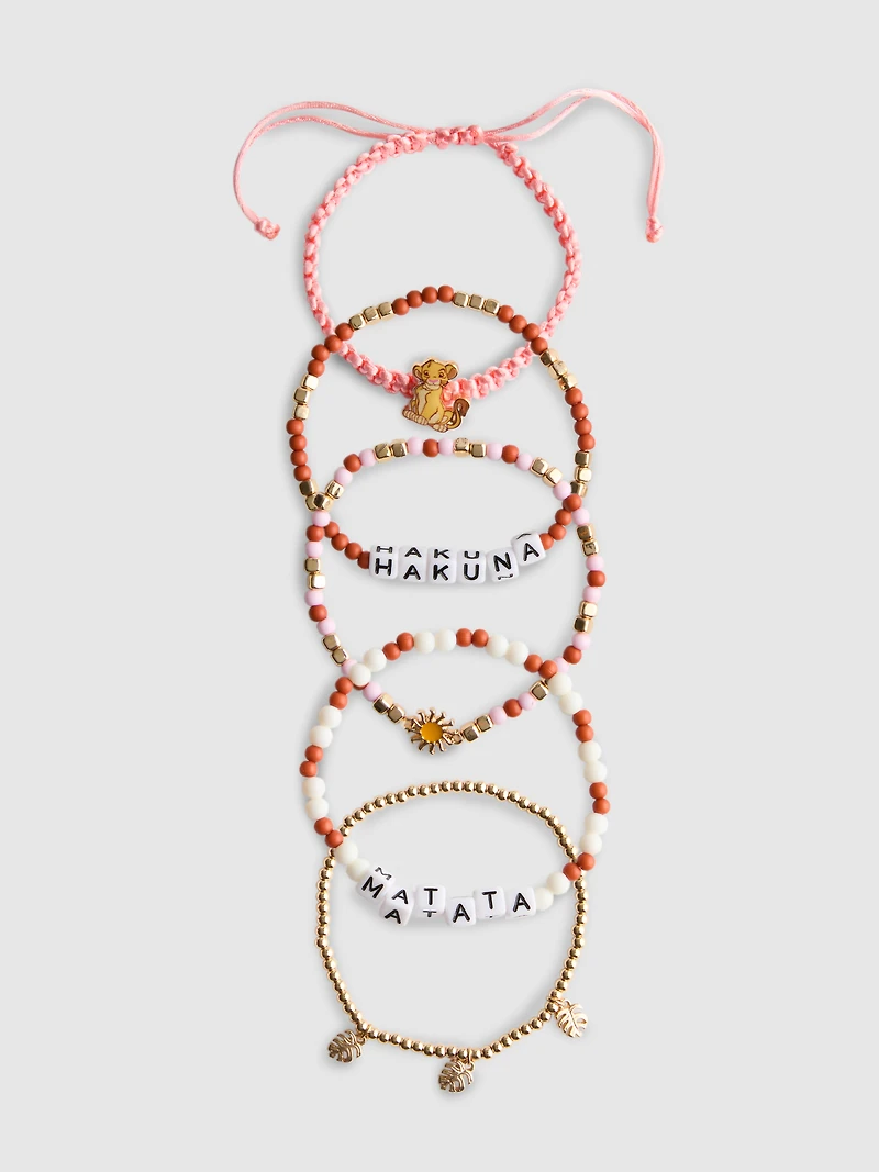 5pk Disney's The Lion King Bracelet Set