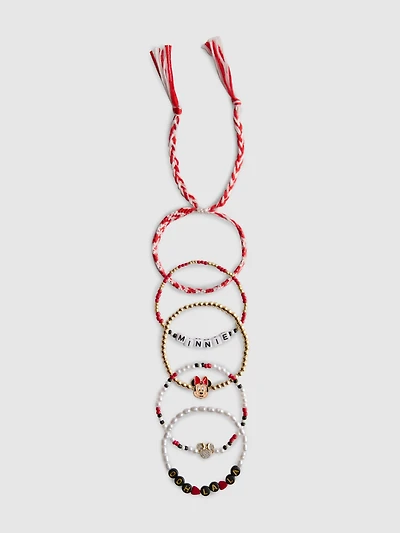 Disney's Minnie Mouse Bracelet Set