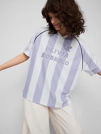 The Primark Scene | Olivia Rodrigo Striped Soccer Jersey