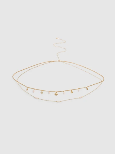 Layered Charm Waist Chain