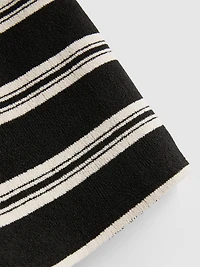 Paula Echevarría Knitted Striped Mini Shorts
