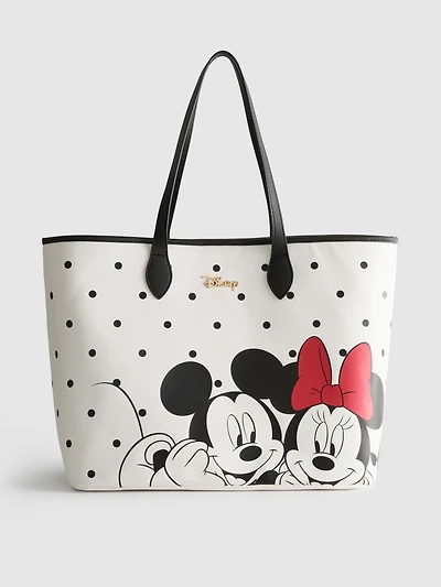 Disney's Mickey Mouse Faux Leather Tote Bag