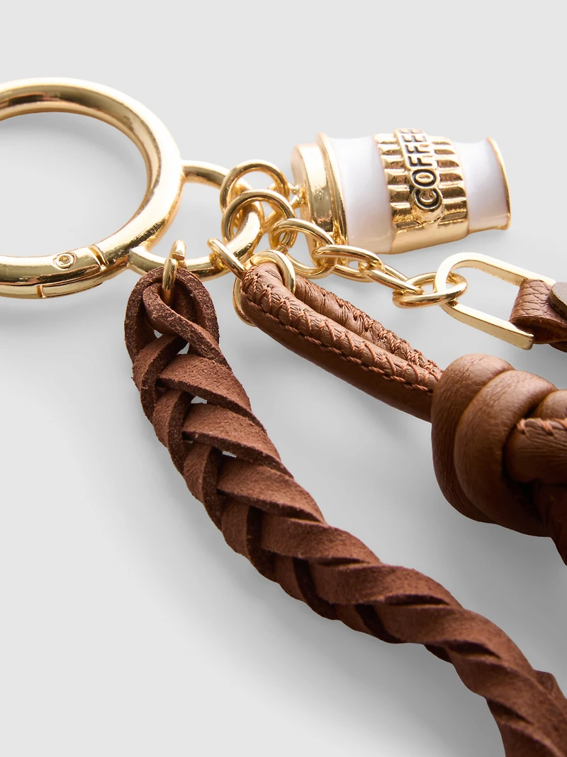 Dog Bag Charm Keychain