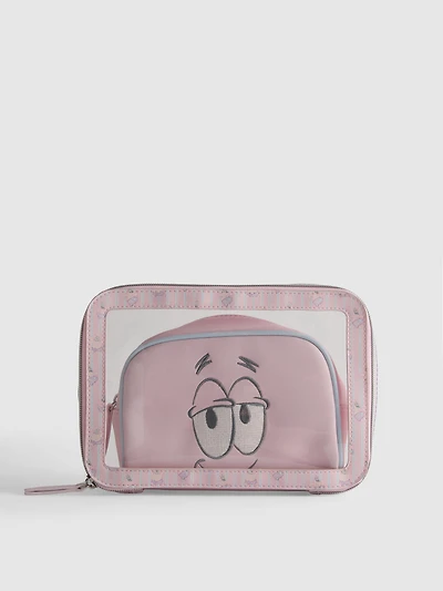 2-Piece SpongeBob SquarePants Patrick Star Makeup Bag Set