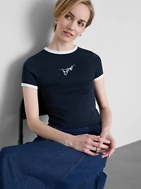 Cotton Graphic Baby Tee