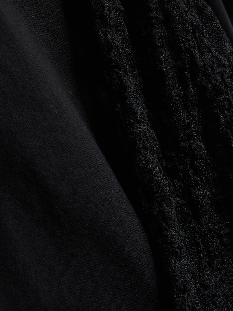 The Primark Scene | Layered Lace T-Shirt