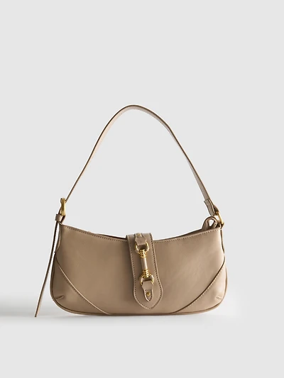 Metal Detail Shoulder Bag