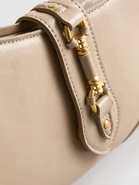 Metal Detail Shoulder Bag